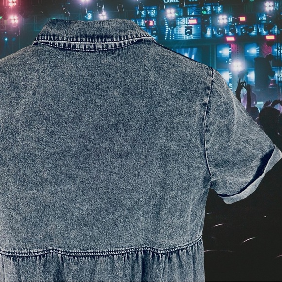 Vintage Denim Dress - Size Large - Picture 4 of 11